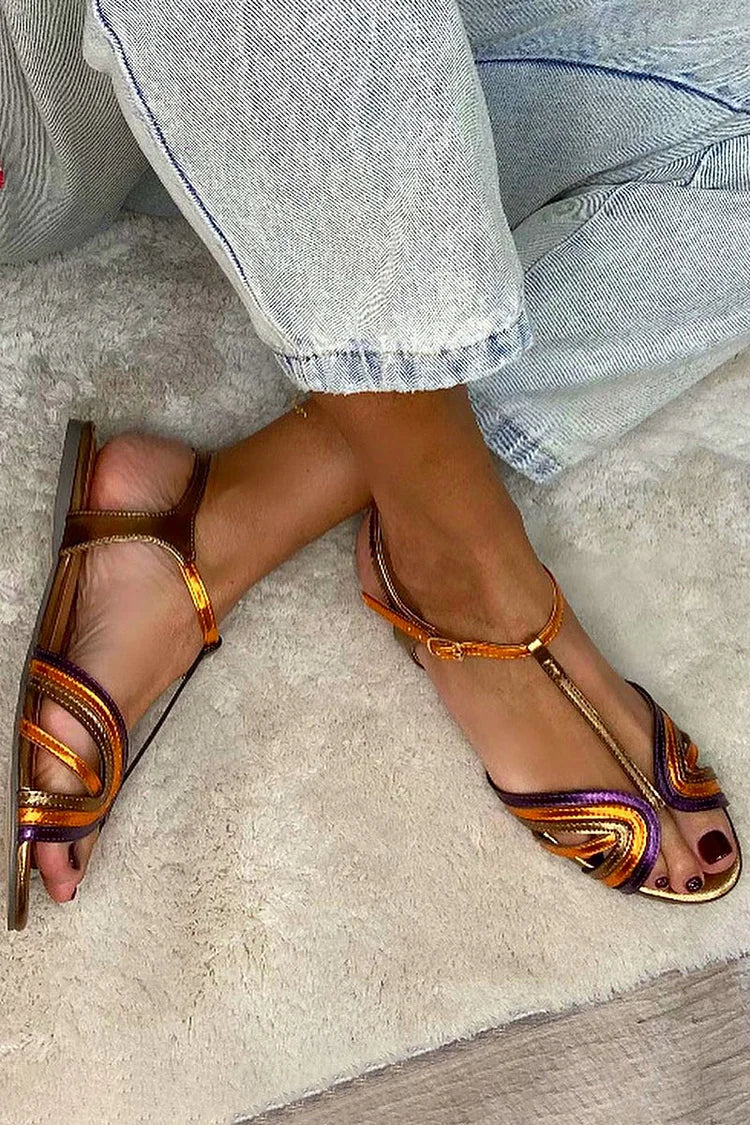 Viviana | Sandalias en colores mediterráneos