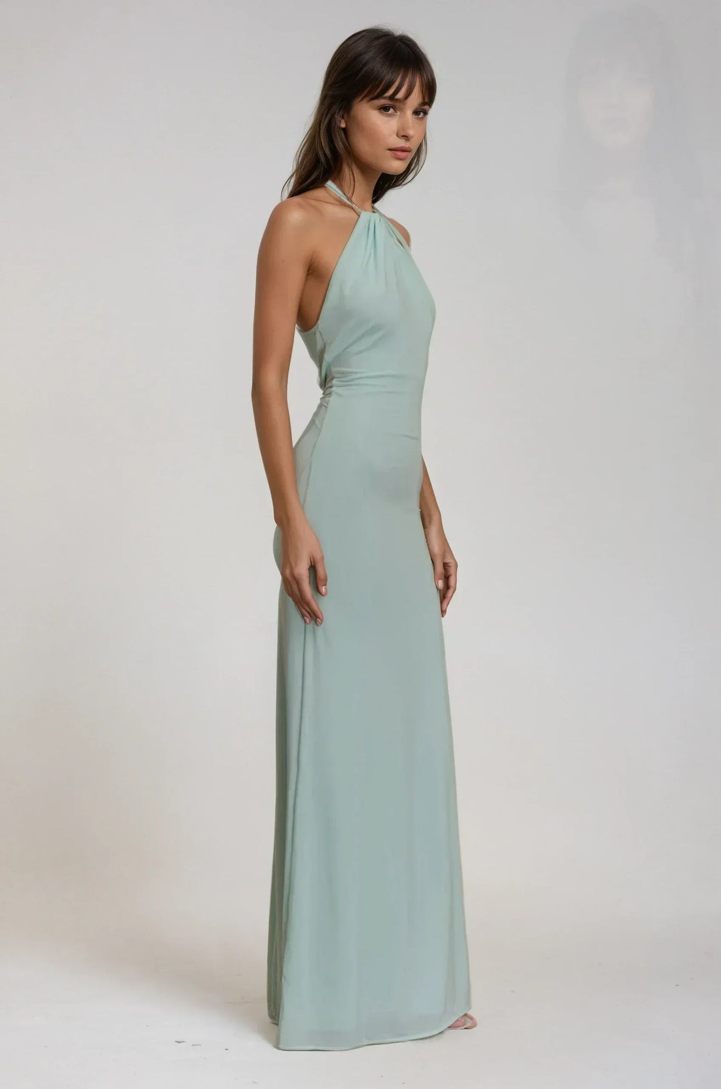 JANA | Vestido Maxi con Halter