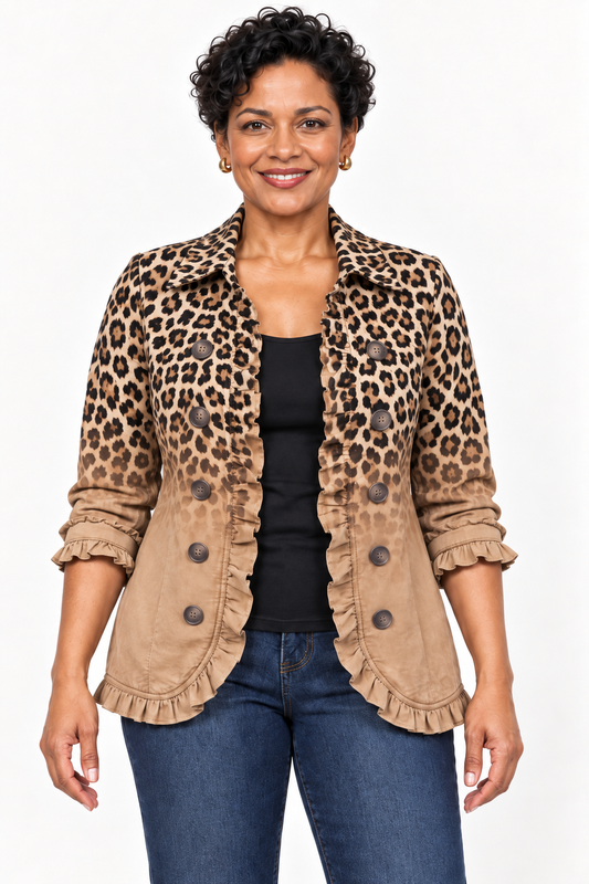 Ángeles | Chaqueta Leopardo