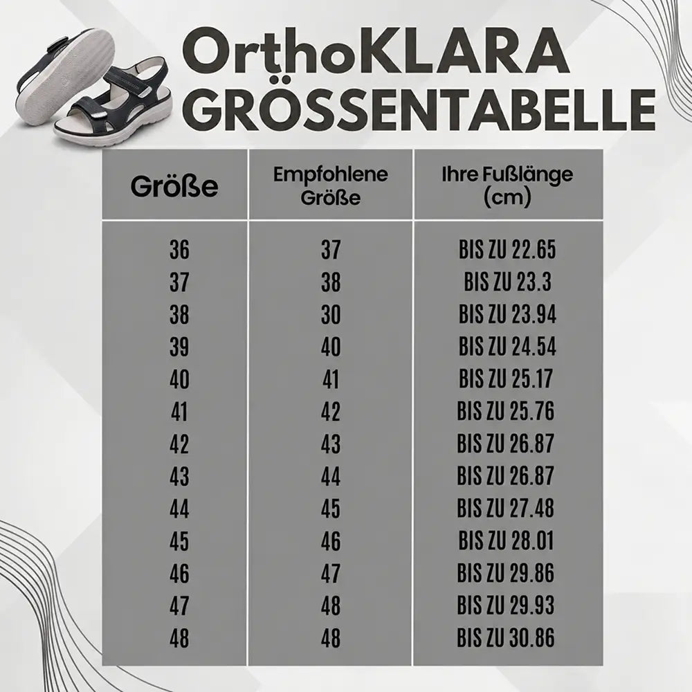 OrthoKlara – Sandalias cómodas | Soporte ergonómico