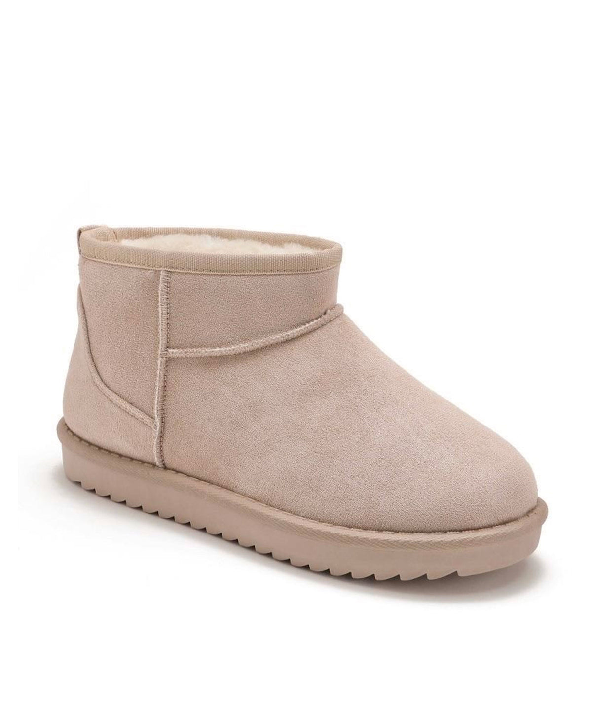 Botines forrados Ciri beige