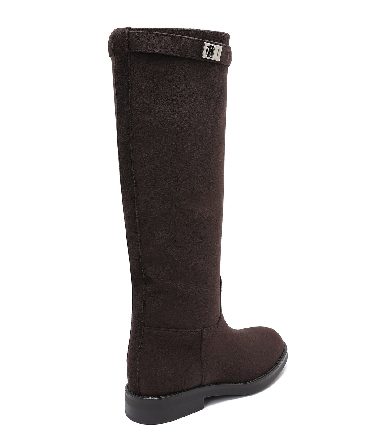 Botas de ante Mila marrón oscuro