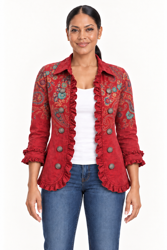 Inmaculada | Chaqueta Carmesí