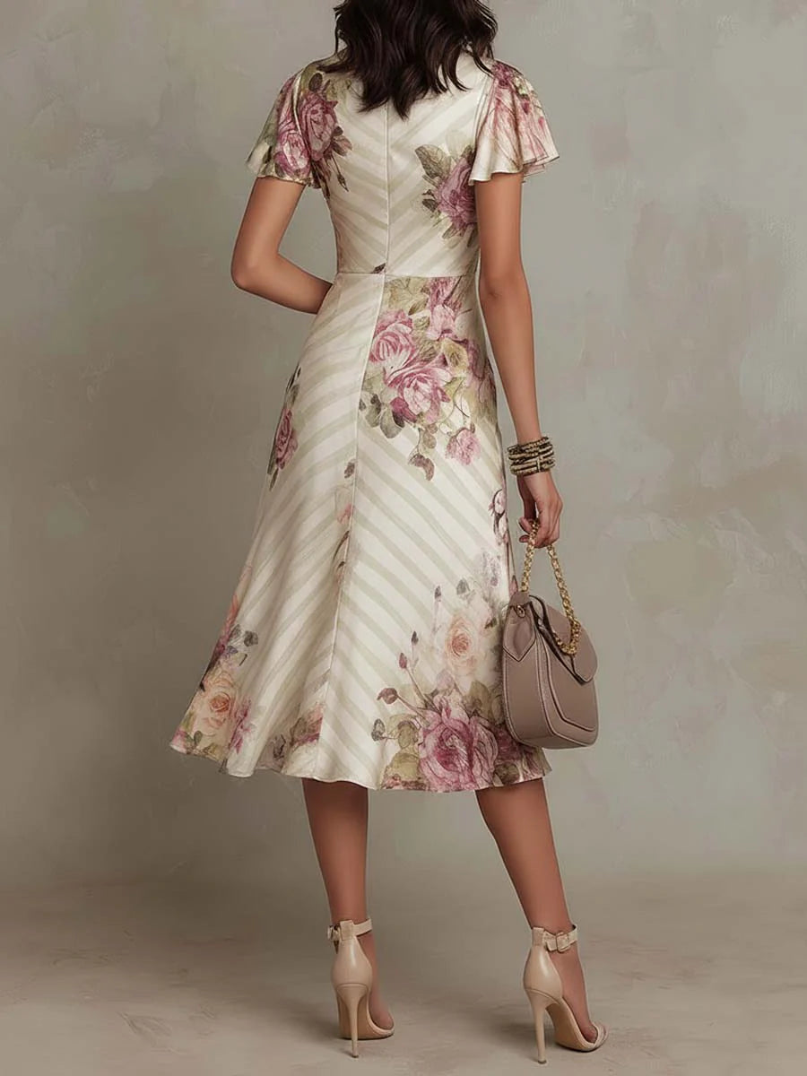 ALBA | MIDI CON ESTAMPADO VINTAGE