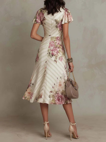 ALBA | MIDI CON ESTAMPADO VINTAGE