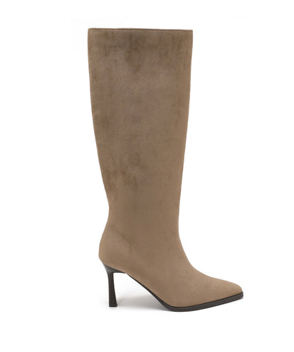 Tacones kitten de ante Maren Topo