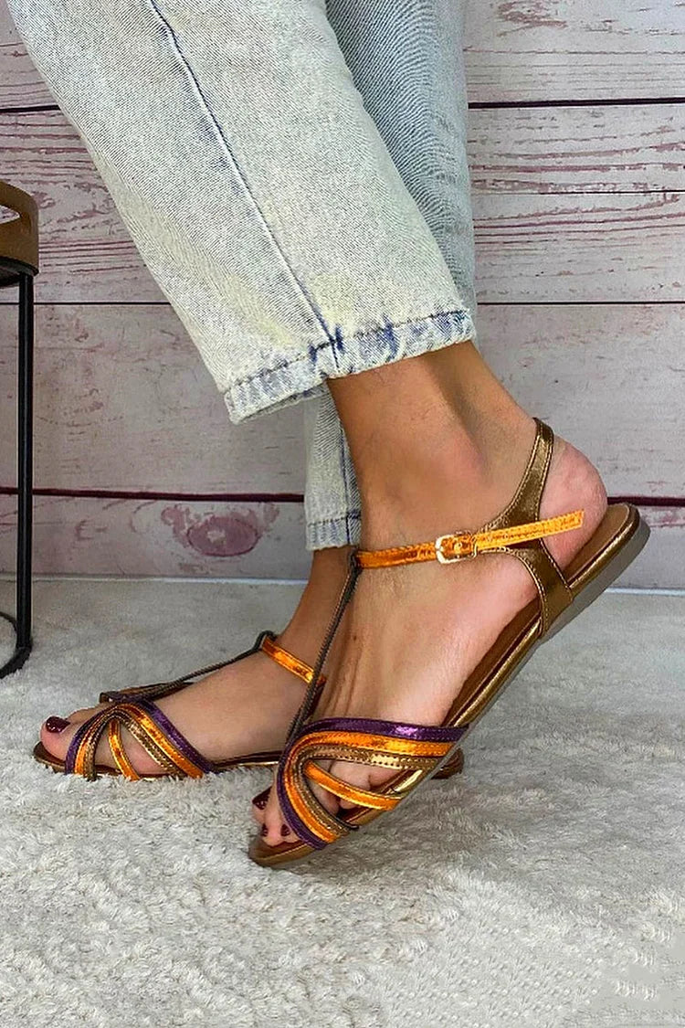 Viviana | Sandalias en colores mediterráneos
