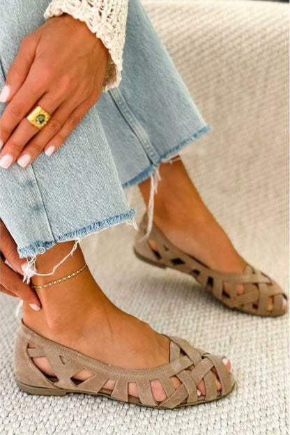 CATERINA| ZAPATOS TRENZADOS