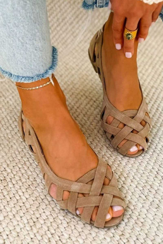 CATERINA| ZAPATOS TRENZADOS