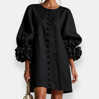MARCELLE | VESTIDO CON ESTAMPADO FLOREL