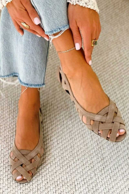 CATERINA| ZAPATOS TRENZADOS