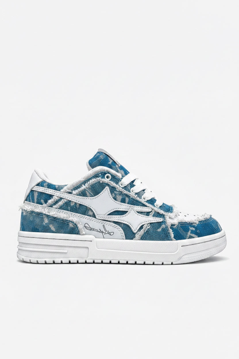 "AIRLINE" Sky Blue Sneakers