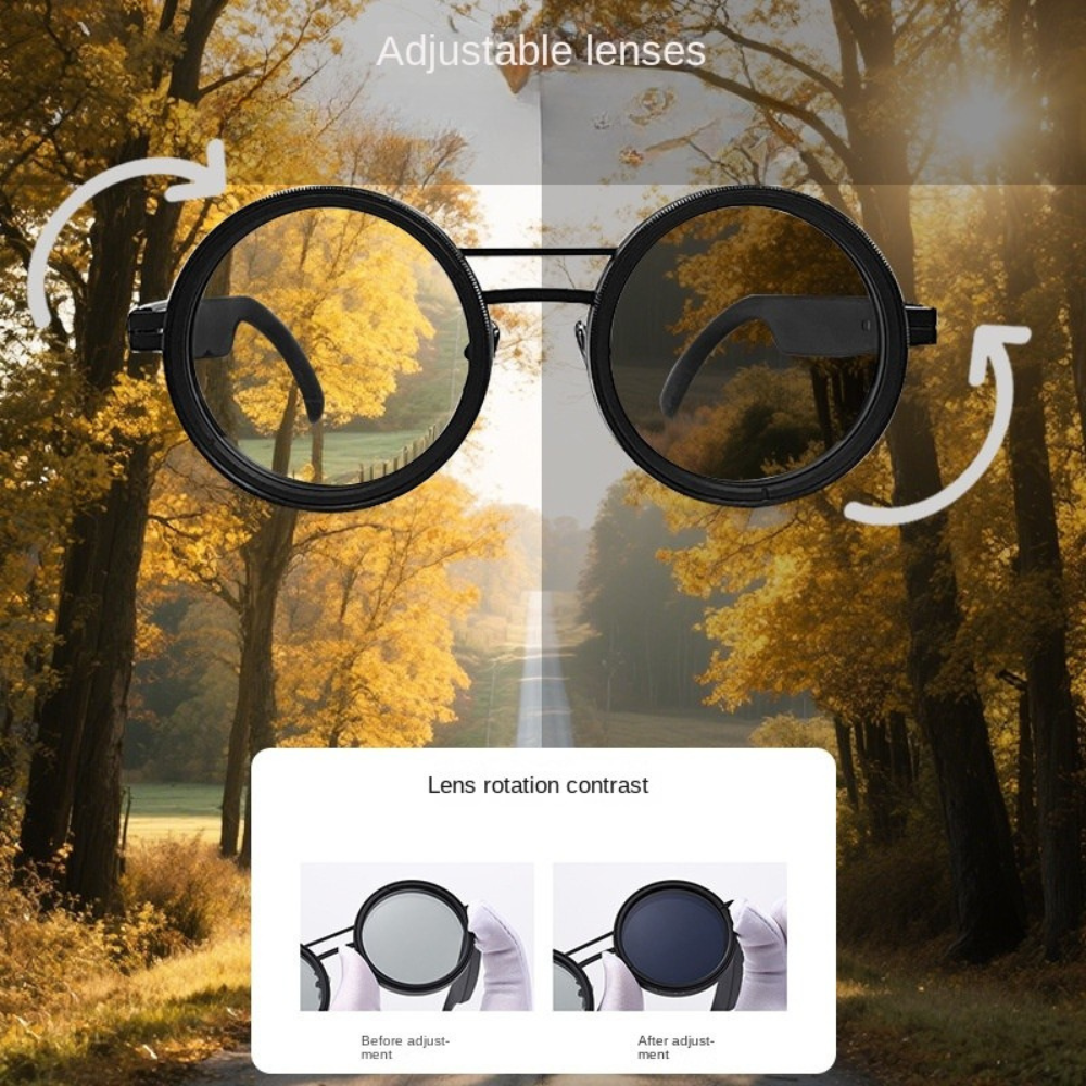 VarioLens™ | Gafas de sol ND9 con filtro giratorio de ajuste continuo