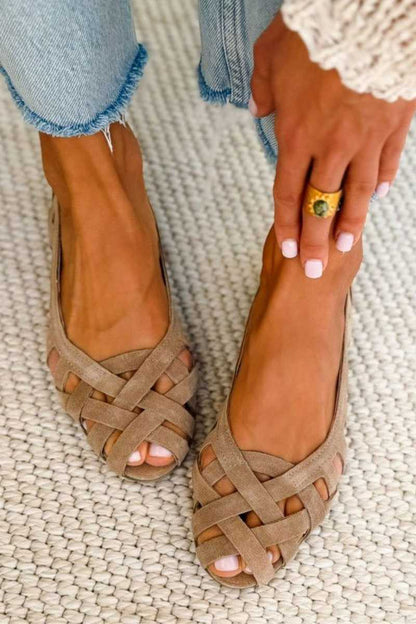 CATERINA| ZAPATOS TRENZADOS