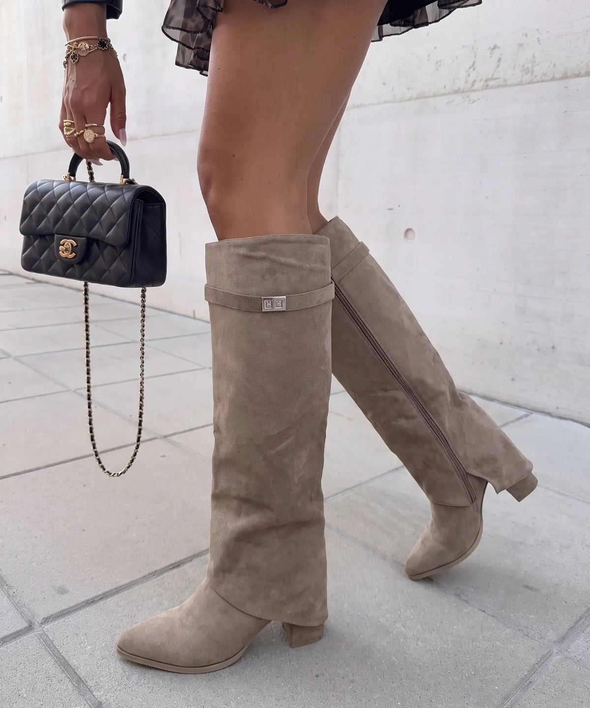 Botas Soraya color topo