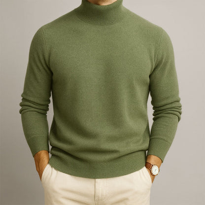 DELACROIX | SUÉTER DE CUELLO ALTO PARA HOMBRE