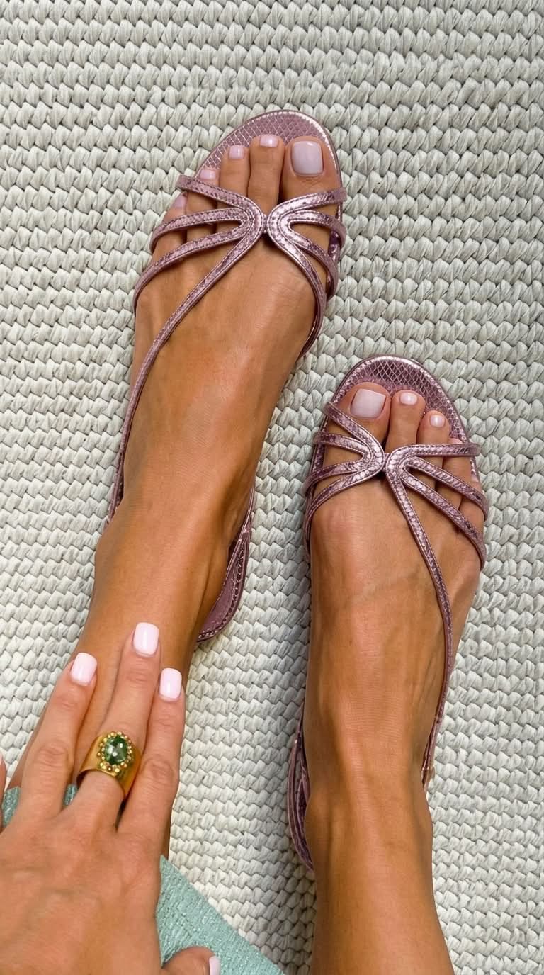 Ginevra | Sandalias de confort doradas con plantilla ergonómica