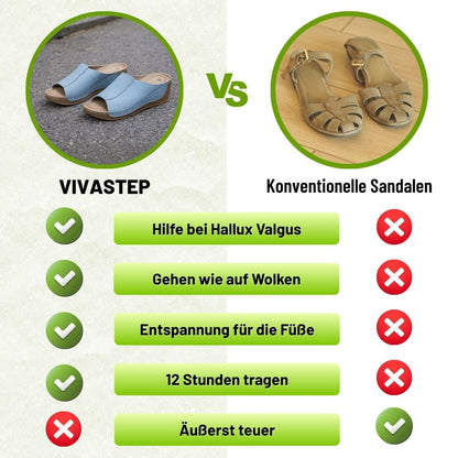 VivaStep - Sandalias confortables que alivian el dolor | Diseño ergonómico y antideslizantes