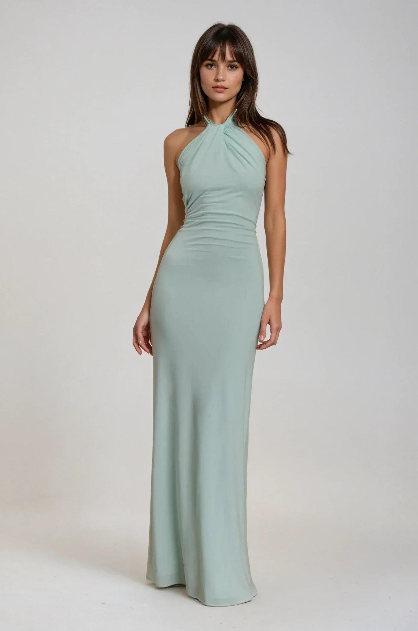 JANA | Vestido Maxi con Halter