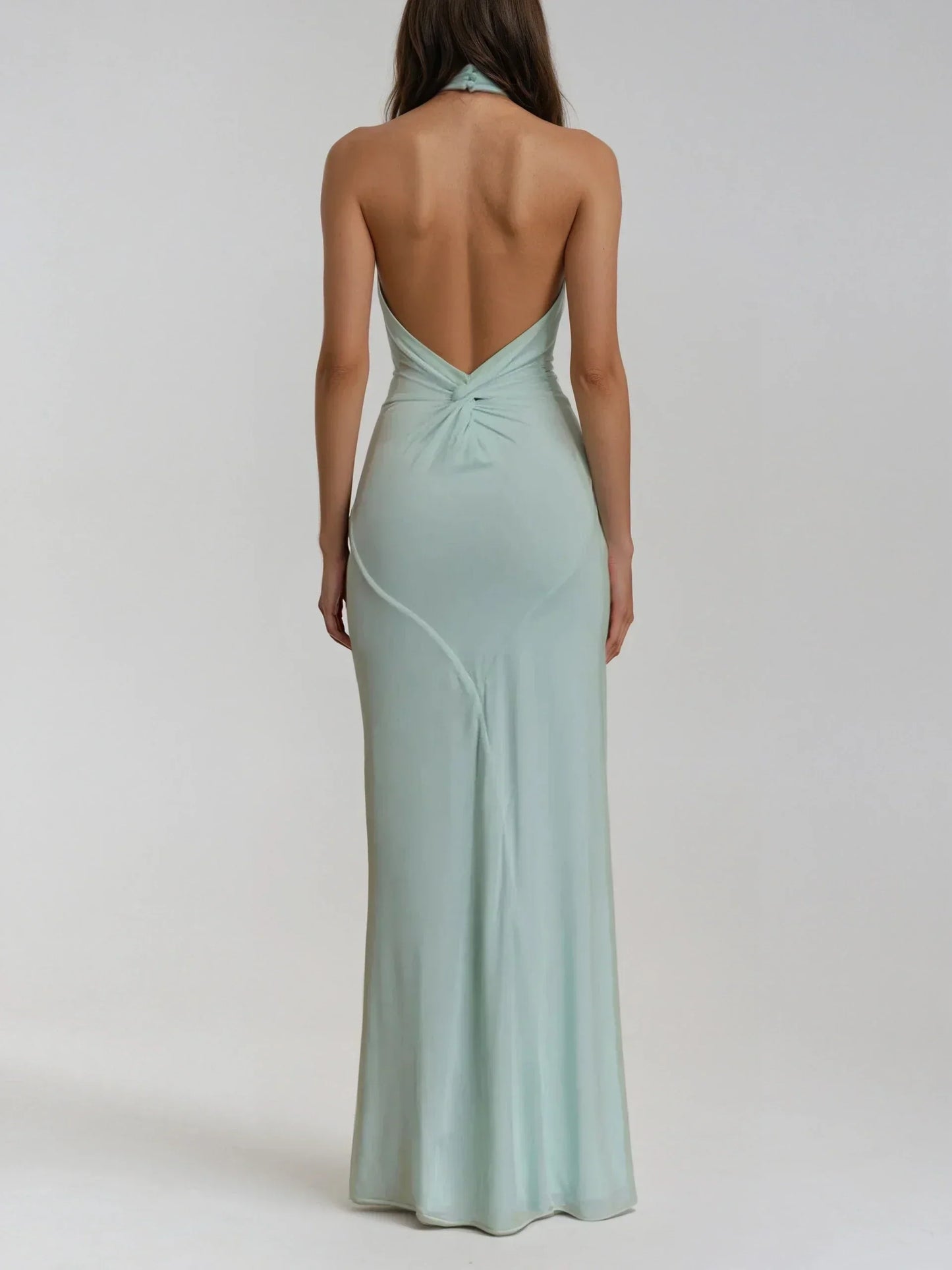 JANA | Vestido Maxi con Halter