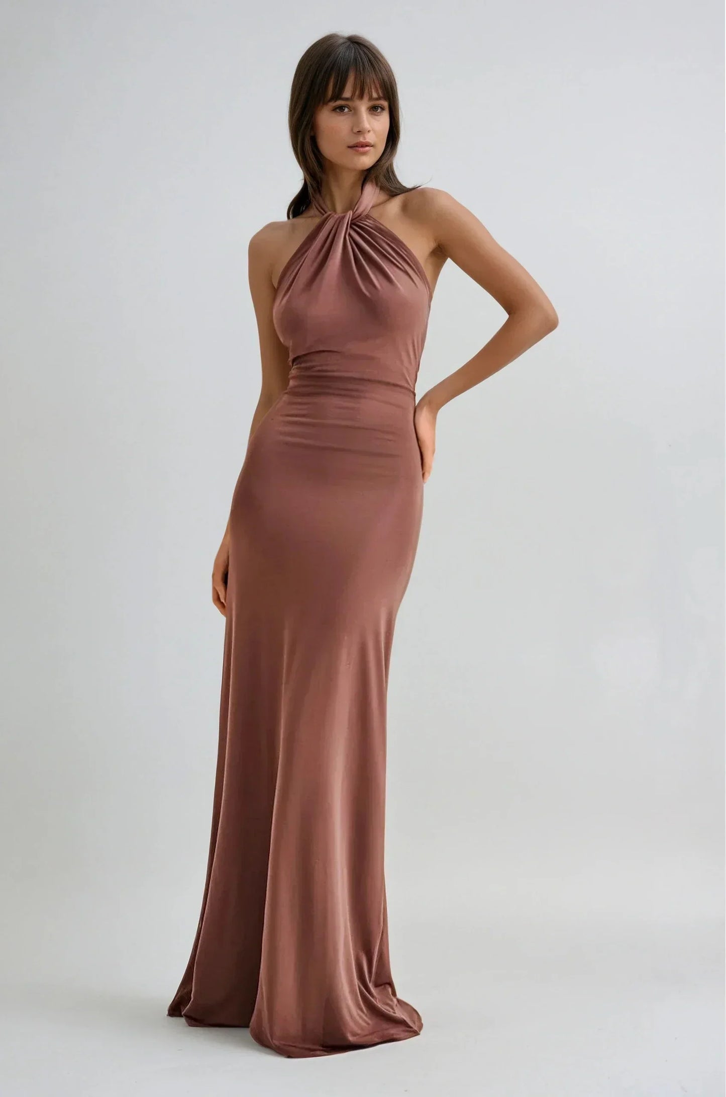 JANA | Vestido Maxi con Halter