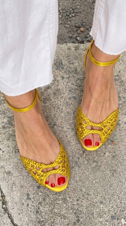 ISADORA | SANDALIAS TRENZADAS