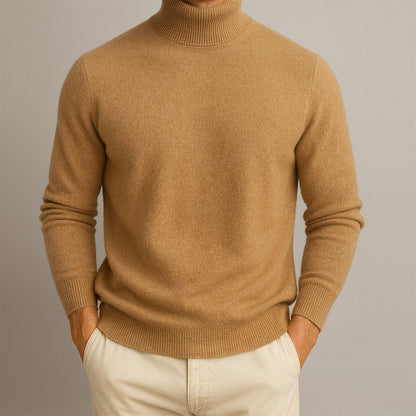 DELACROIX | SUÉTER DE CUELLO ALTO PARA HOMBRE