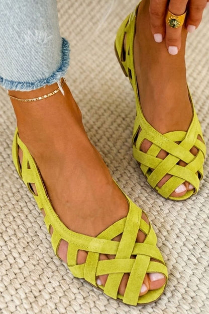 CATERINA| ZAPATOS TRENZADOS