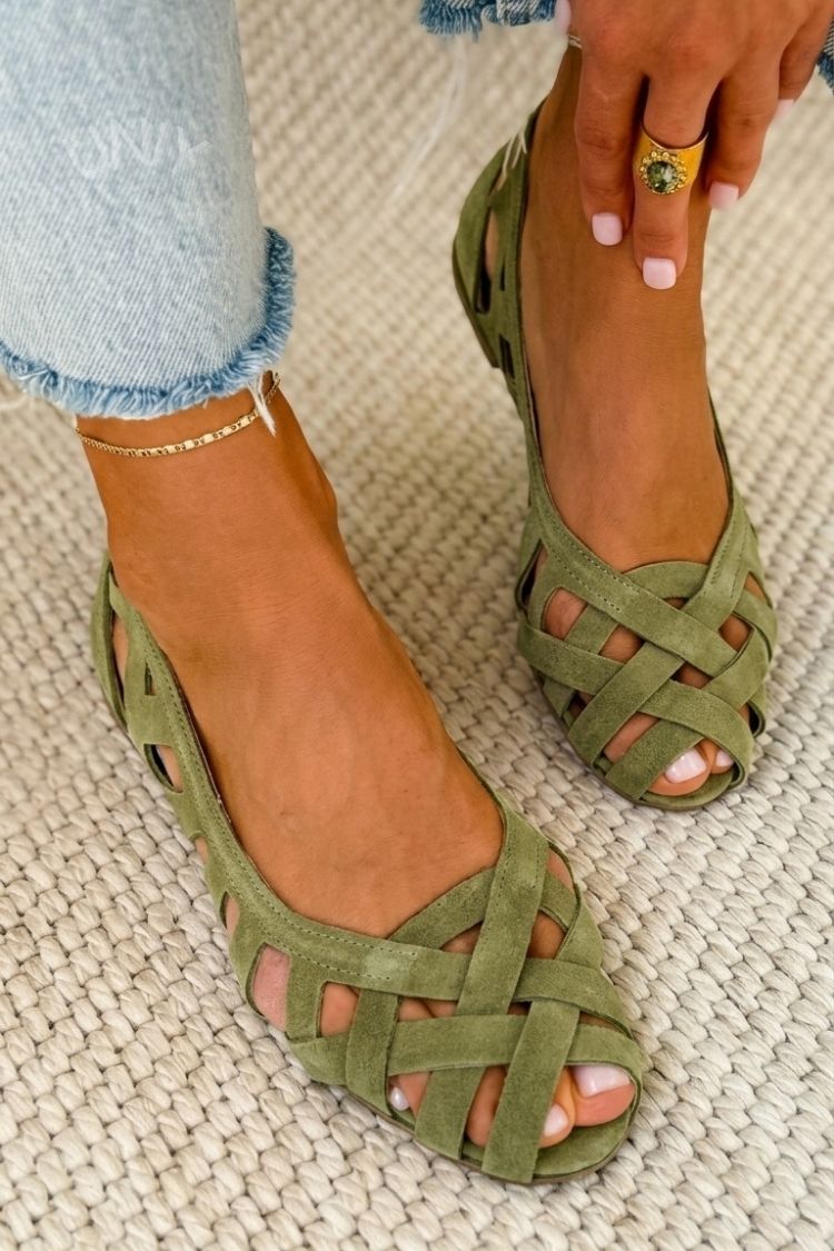 CATERINA| ZAPATOS TRENZADOS