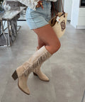Botas vaqueras Jelena beige