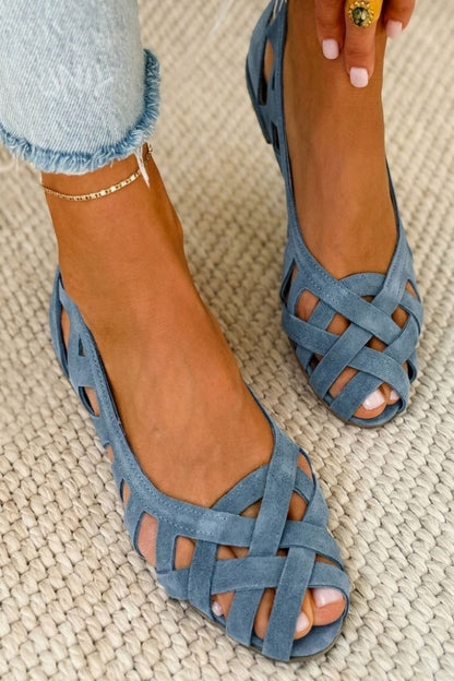 CATERINA| ZAPATOS TRENZADOS