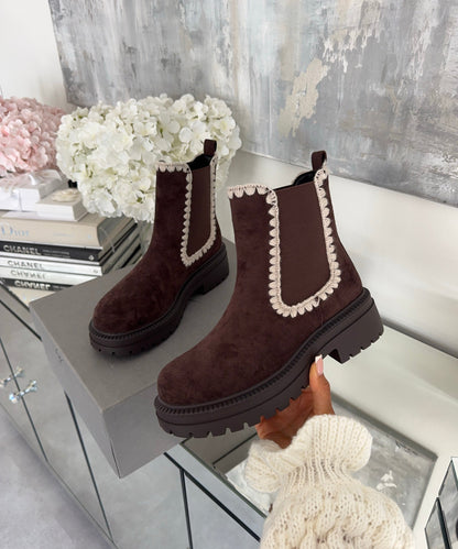 Botines Mavi marrones