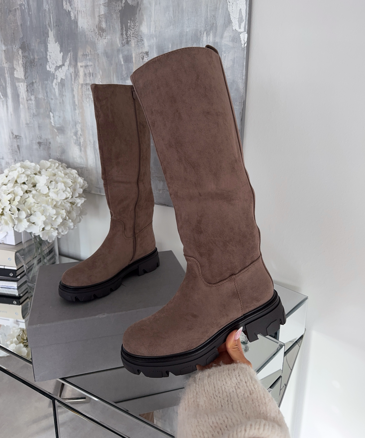 Botines Amira marrón