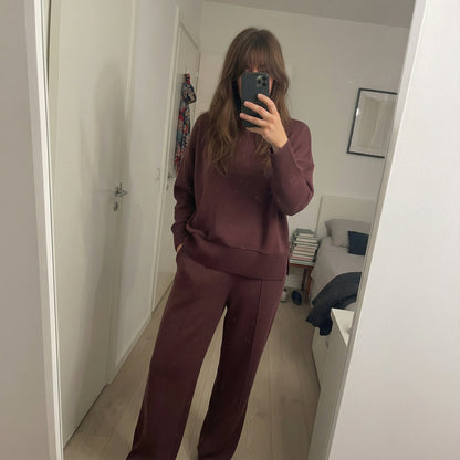 AURE NOIR | Conjunto de sudadera holgada