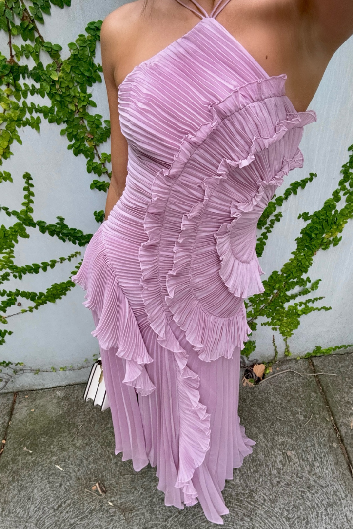 ELISA | VESTIDO CON VOLANTES