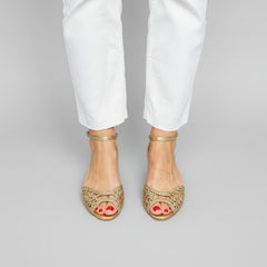 ISADORA | SANDALIAS TRENZADAS