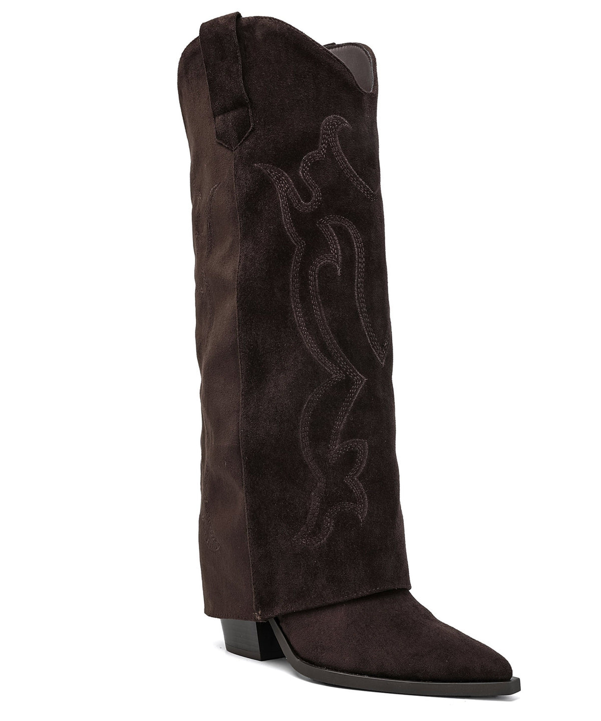 Bota de cowboy Arwen marrón oscuro
