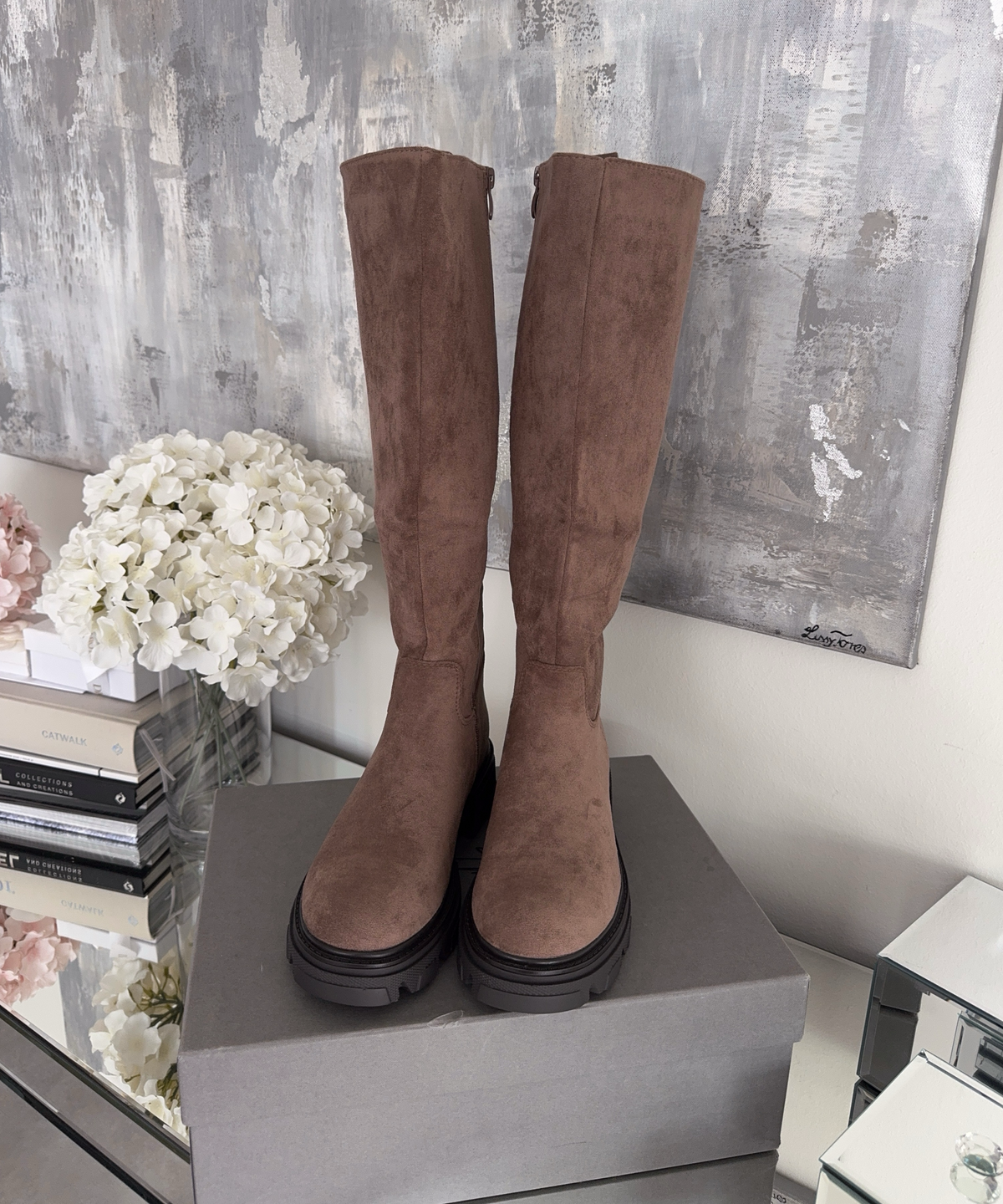 Botines Amira marrón