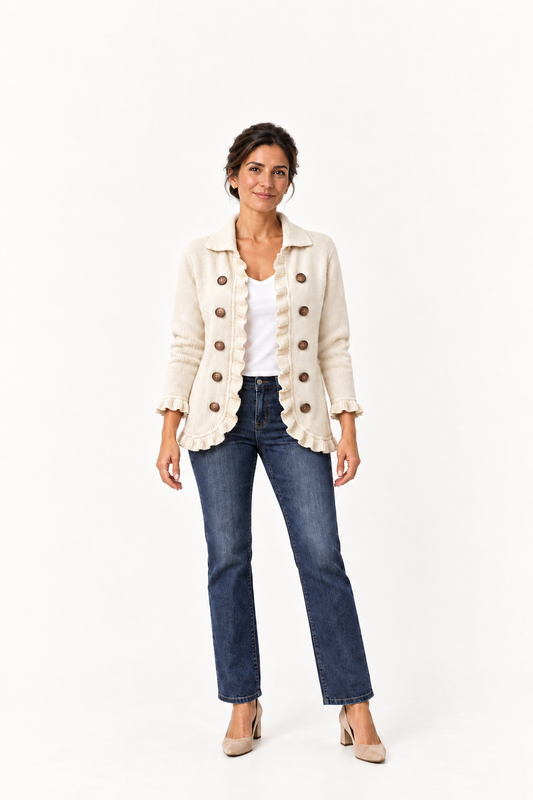 Adelina | Chaqueta Marfil