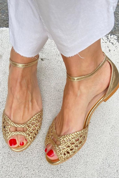 ISADORA | SANDALIAS TRENZADAS