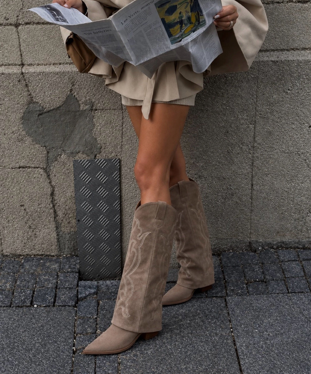 Botas cowboy Arwen topo