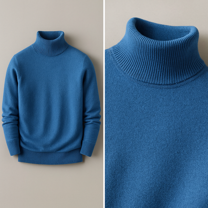 DELACROIX | SUÉTER DE CUELLO ALTO PARA HOMBRE