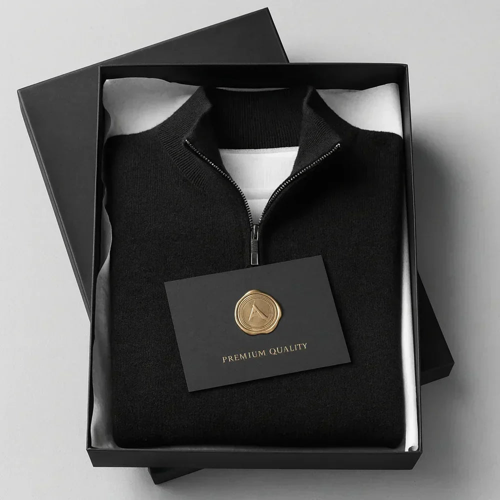 DELACROIX | JERSEY CON CREMALLERA PARA HOMBRE