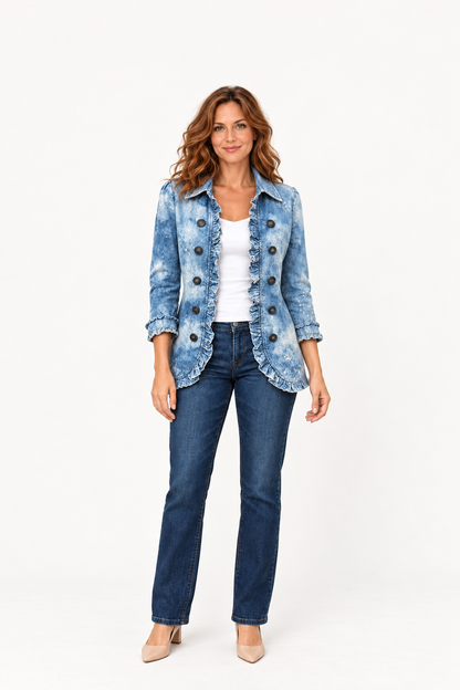 Genoveva | Chaqueta Azul Nube
