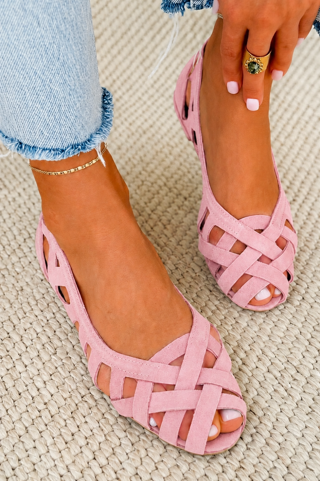 CATERINA| ZAPATOS TRENZADOS