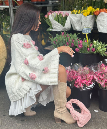 Bota campera Selenay beige alta