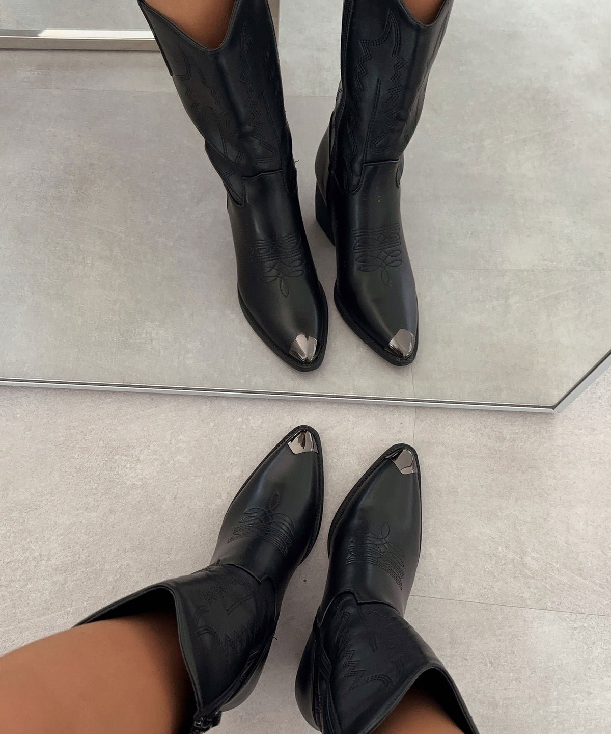 Botas cowboy Taia negras