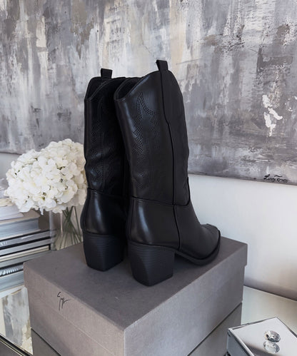 Botas cowboy Taia negras