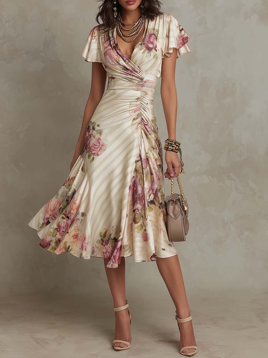 ALBA | MIDI CON ESTAMPADO VINTAGE