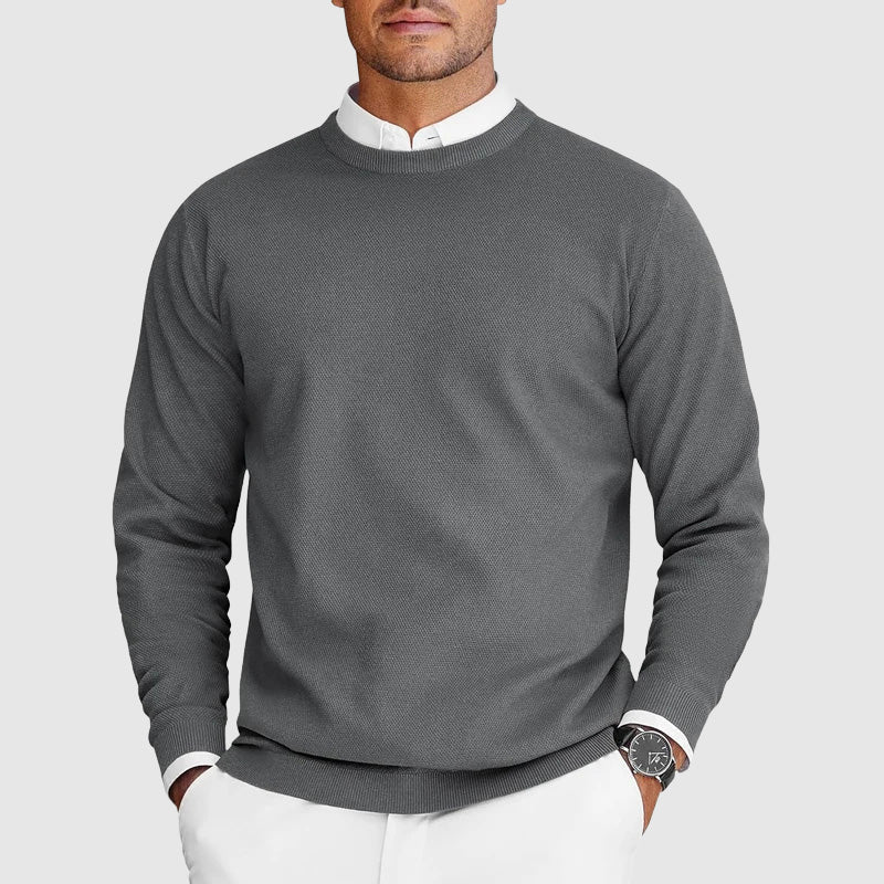 DELACROIX | SUÉTER DE CUELLO REDONDO PARA HOMBRE